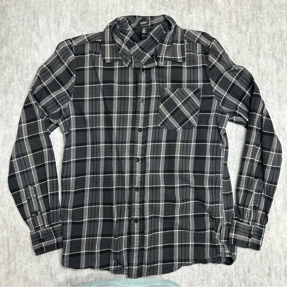 Volcom Plaid Button Up
